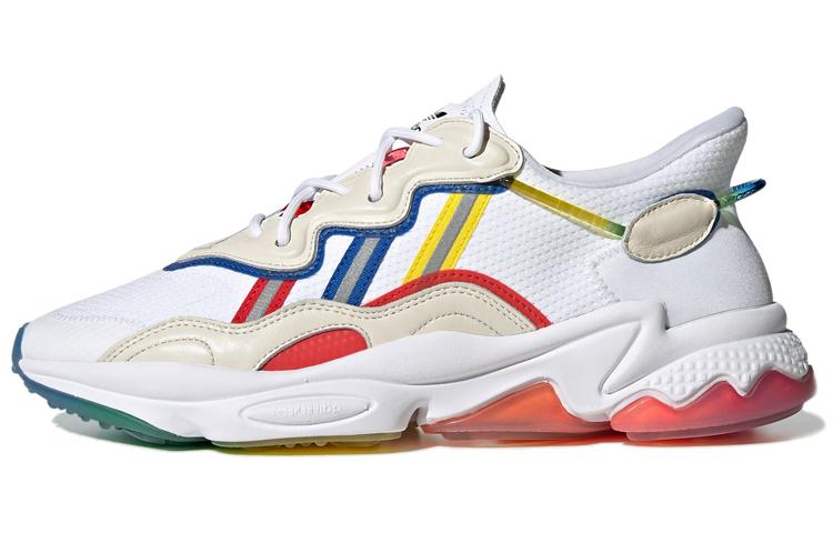 

Кроссовки унисекс Adidas Ozweego Pride белые 42 EU, Белый, Ozweego Pride