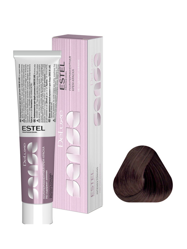 Купить Краска для волос Estel Sense De Luxe 5/6 светлый шатен фиолетовый 60 мл
