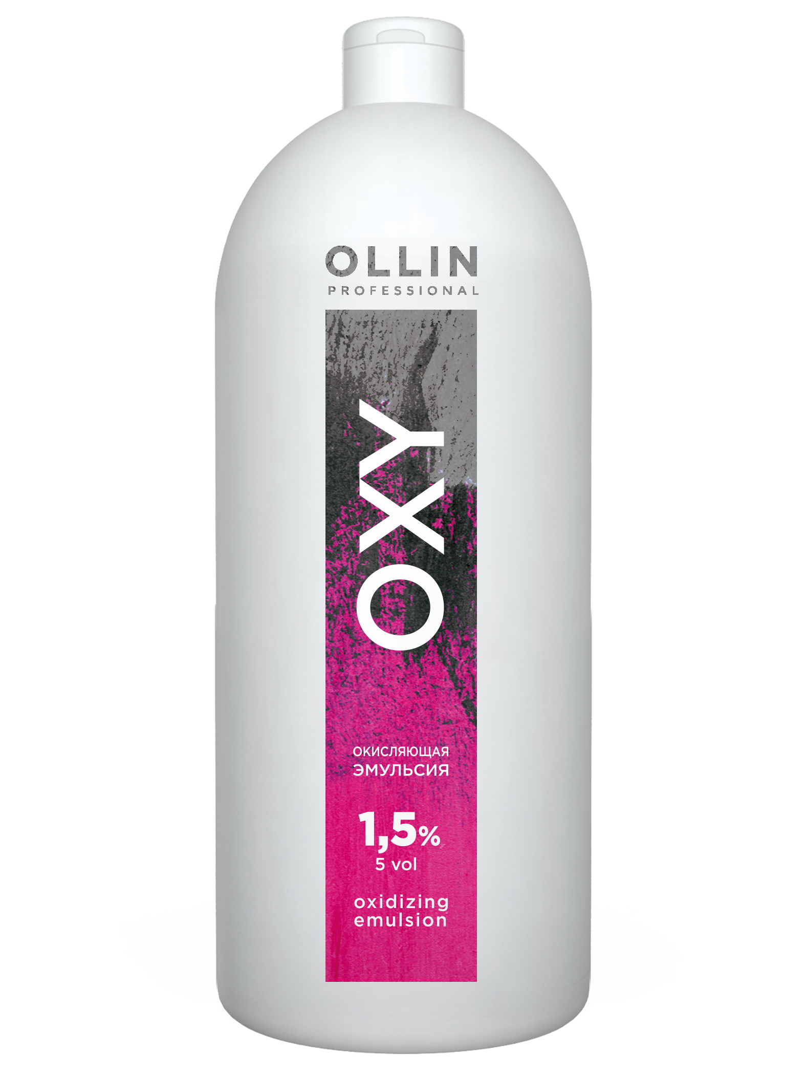 Проявитель Ollin Professional Oxy Oxidizing Emulsion 1,5% 5 vol 1000 мл проявитель ollin professional silk touch 9% 1000 мл