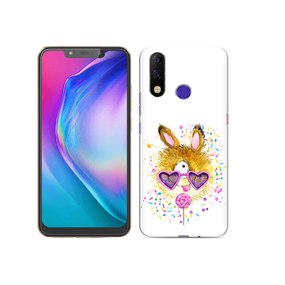 

Чехол MyPads Tocco для Tecno Spark 3 Pro Чупя, Прозрачный, Tocco