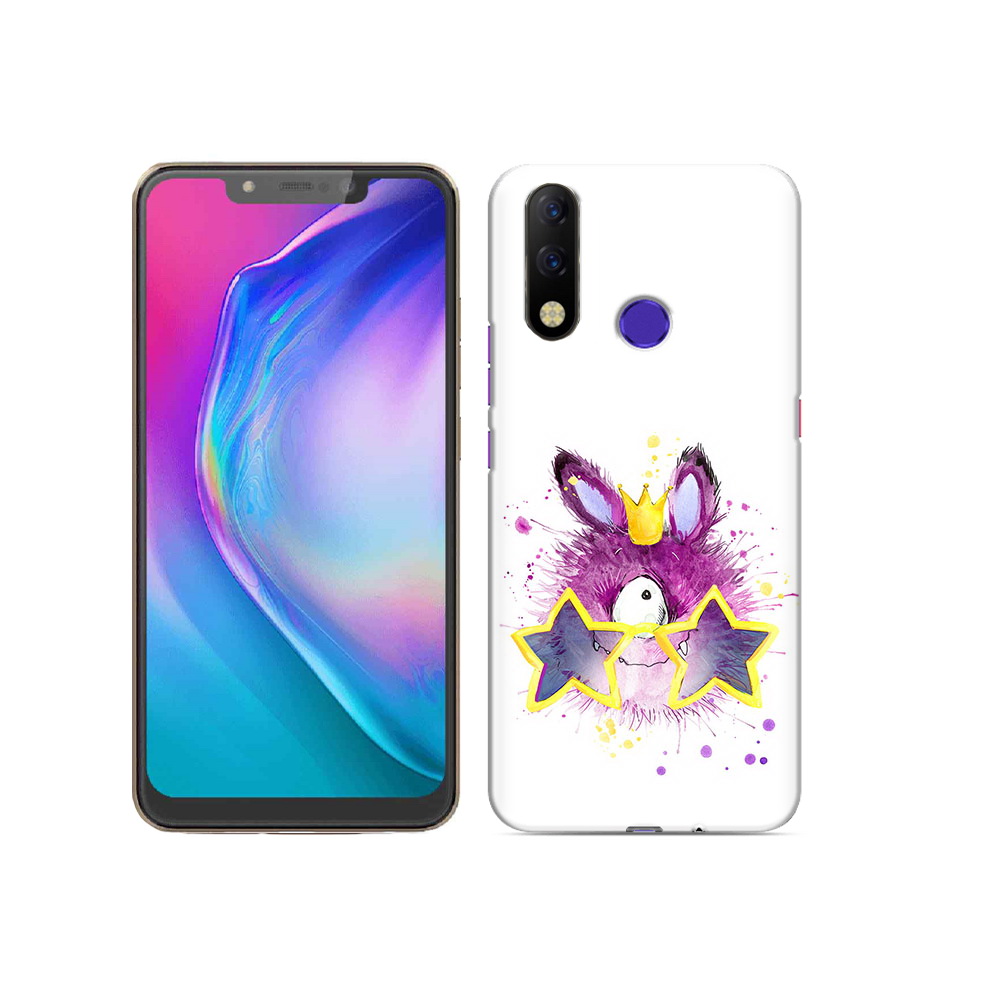 

Чехол MyPads Tocco для Tecno Spark 3 Pro Шуршуля, Прозрачный, Tocco