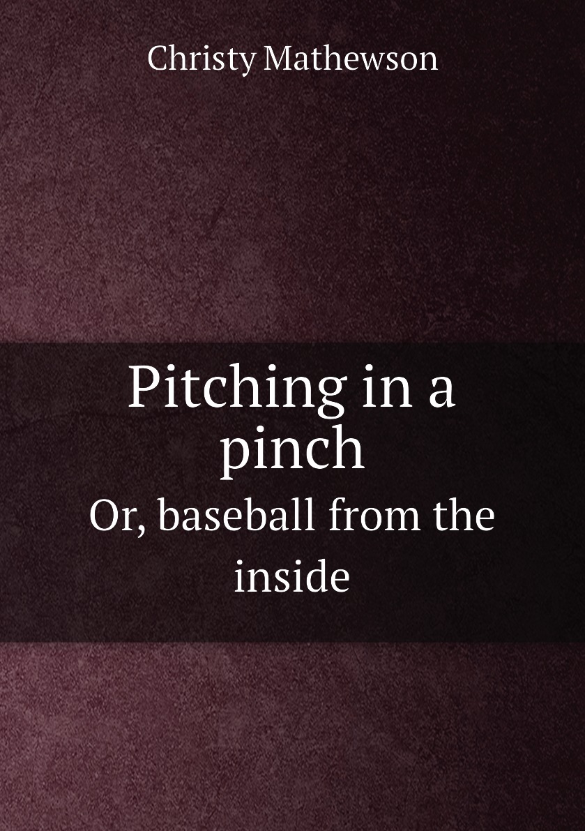 

Pitching in a pinch