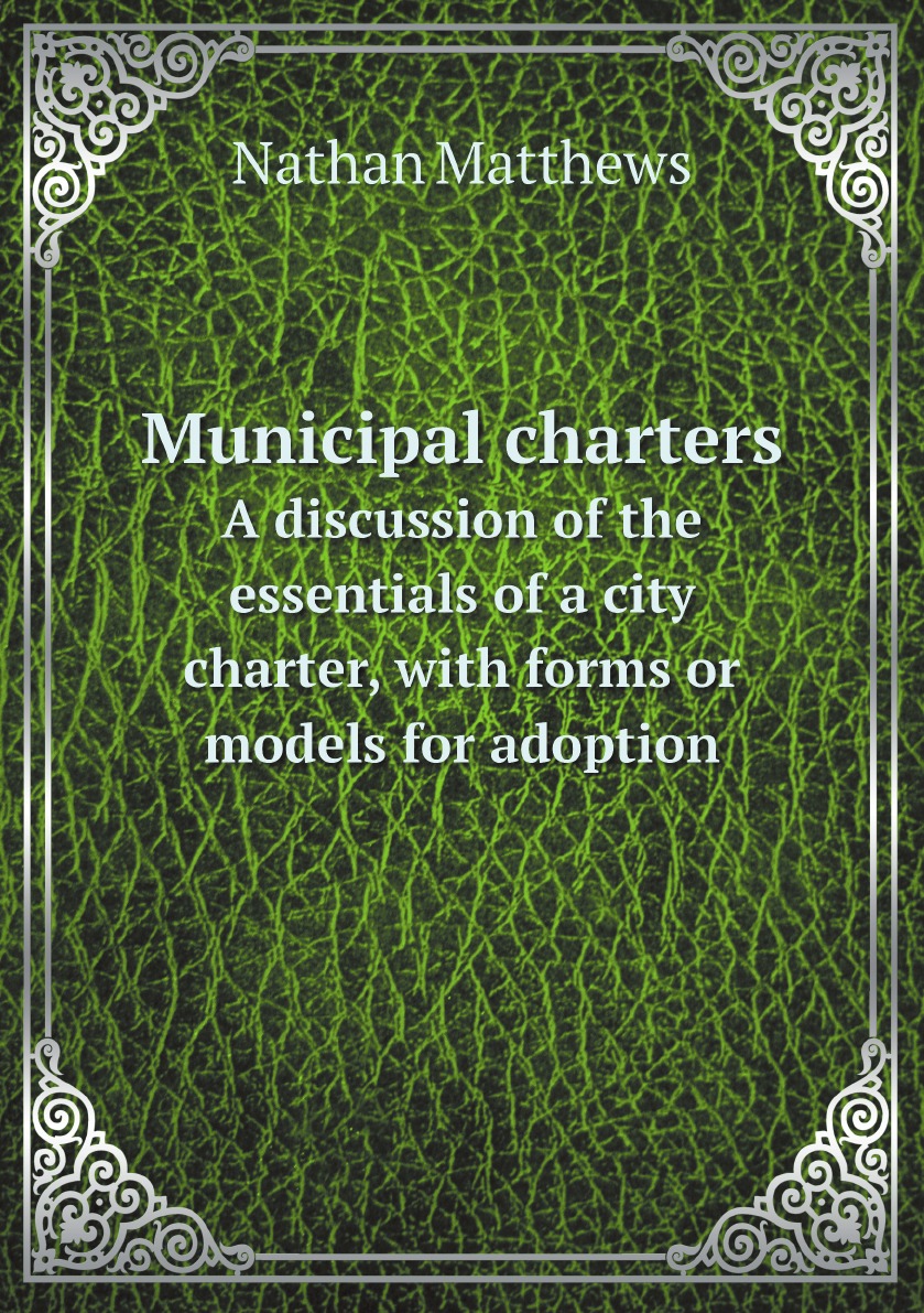 

Municipal charters