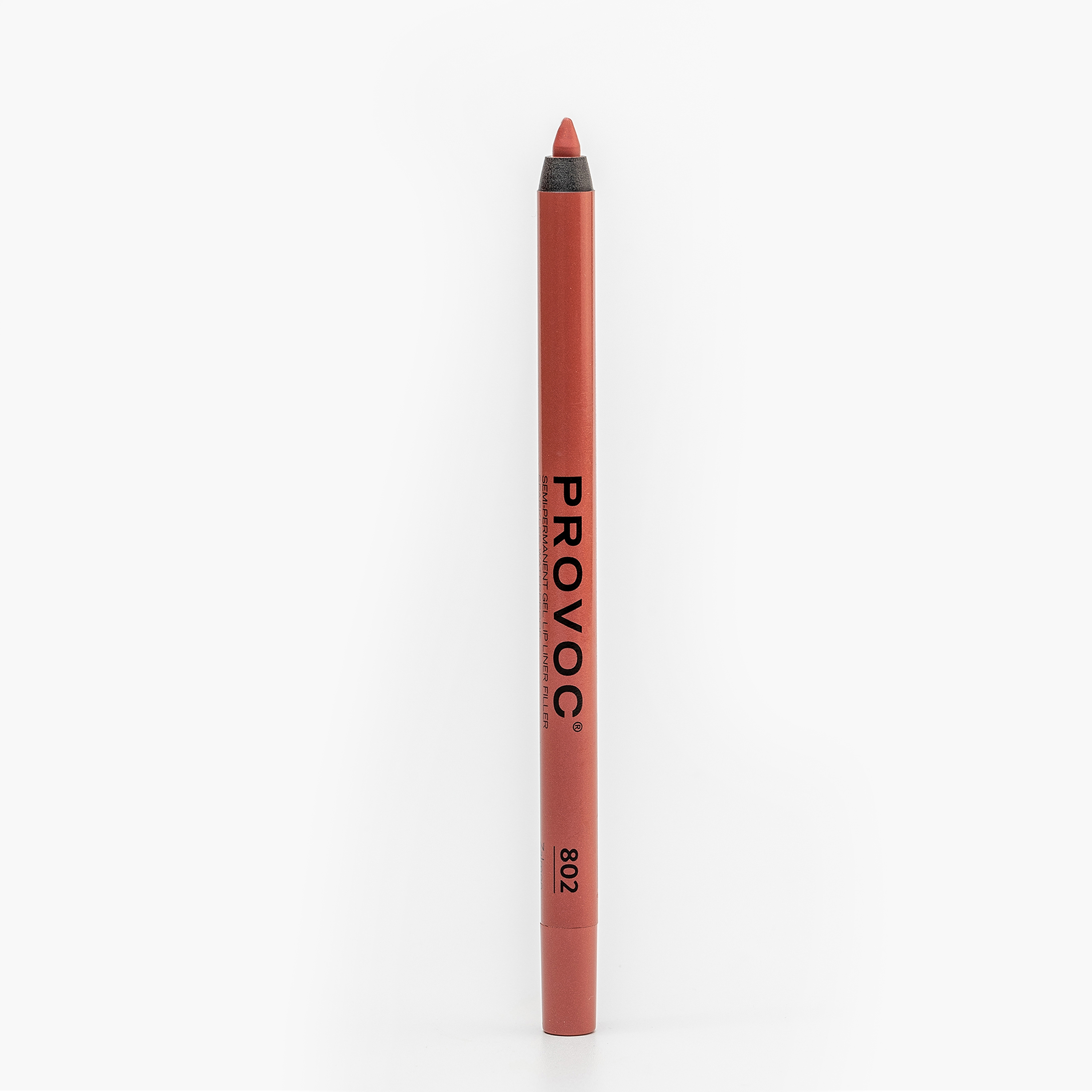 Карандаш для губ PROVOC Gel Lip Liner гелевый, №802 Zalmon персиковый нюд, 1,2 г карандаш для губ provoc gel lip liner hide