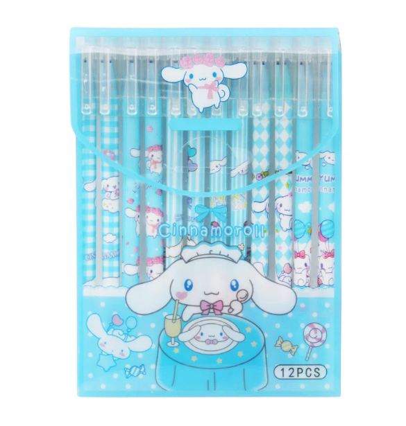 Набор гелевых ручек Nano Shot Cinnamoroll пиши-стирай, 12 штук