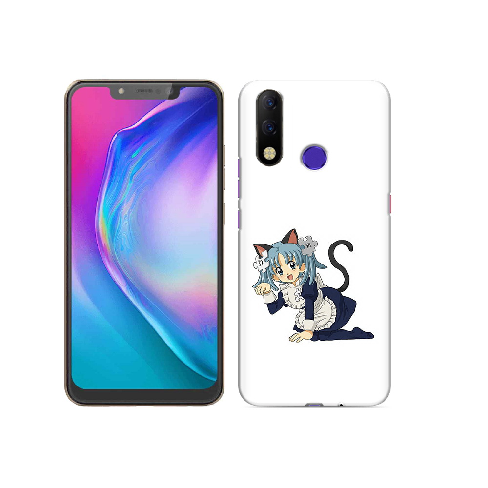 

Чехол MyPads Tocco для Tecno Spark 3 Pro аниме3, Прозрачный, Tocco
