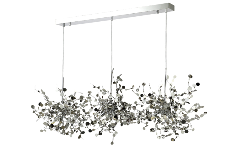 

Подвесной светильник Crystal Lux GARDEN SP3х3 L1200 CHROME, Garden