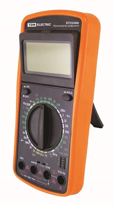 

Мультиметр цифровой TDM - DT9208A