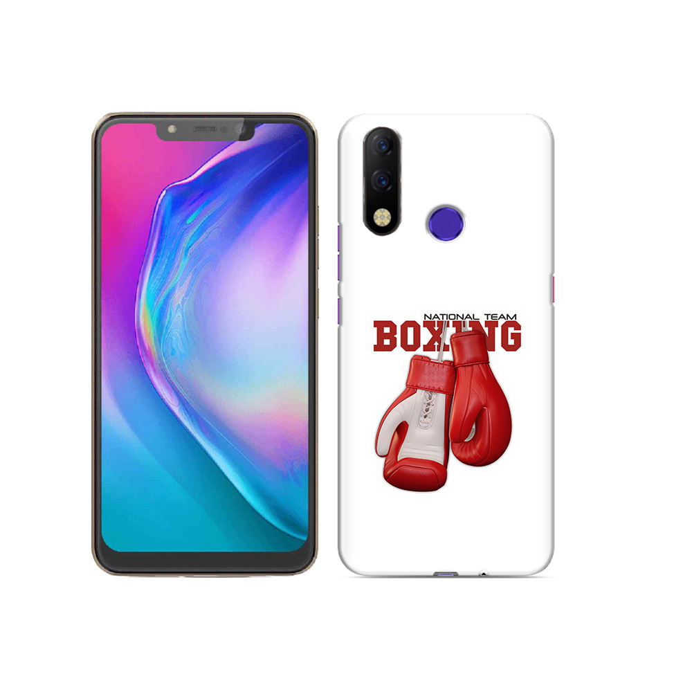 

Чехол MyPads Tocco для Tecno Spark 3 Pro боксерские перчатки, Прозрачный, Tocco