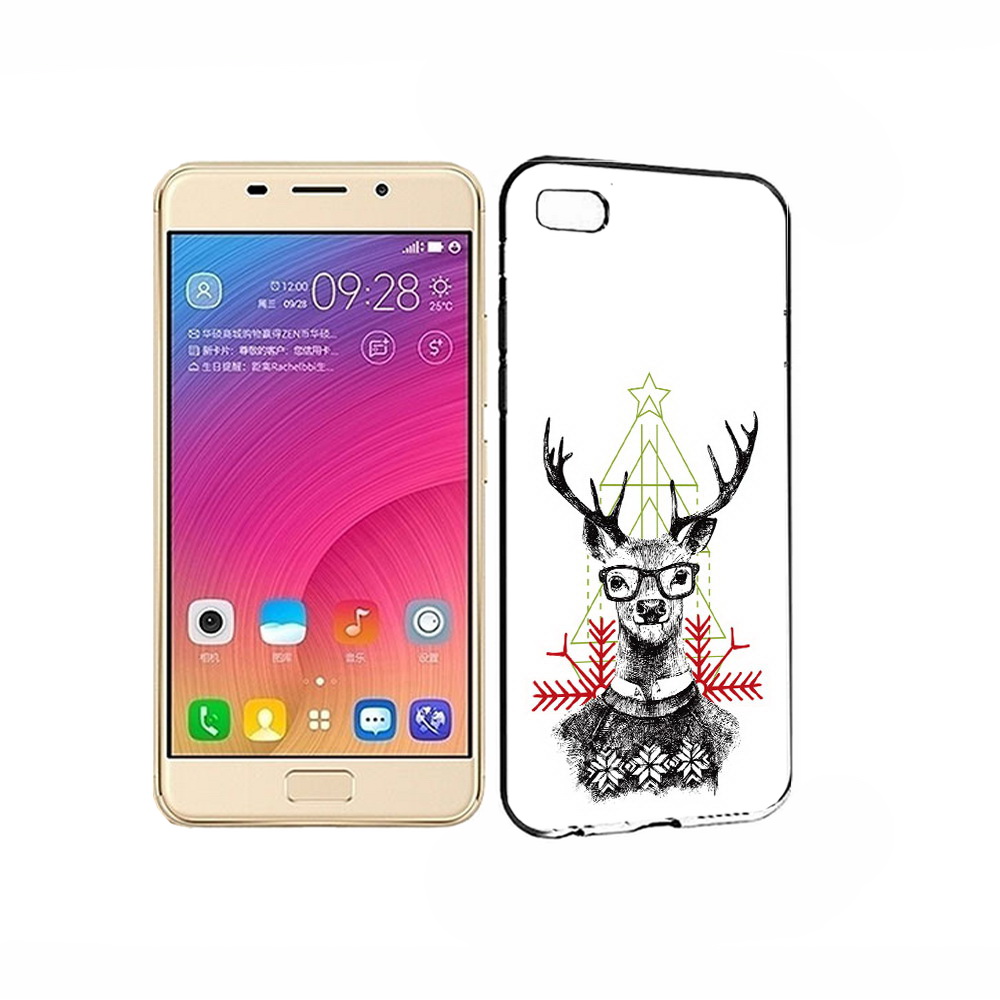 

Чехол MyPads Tocco для Asus ZenFone 3S Max умный олень, Прозрачный, Tocco
