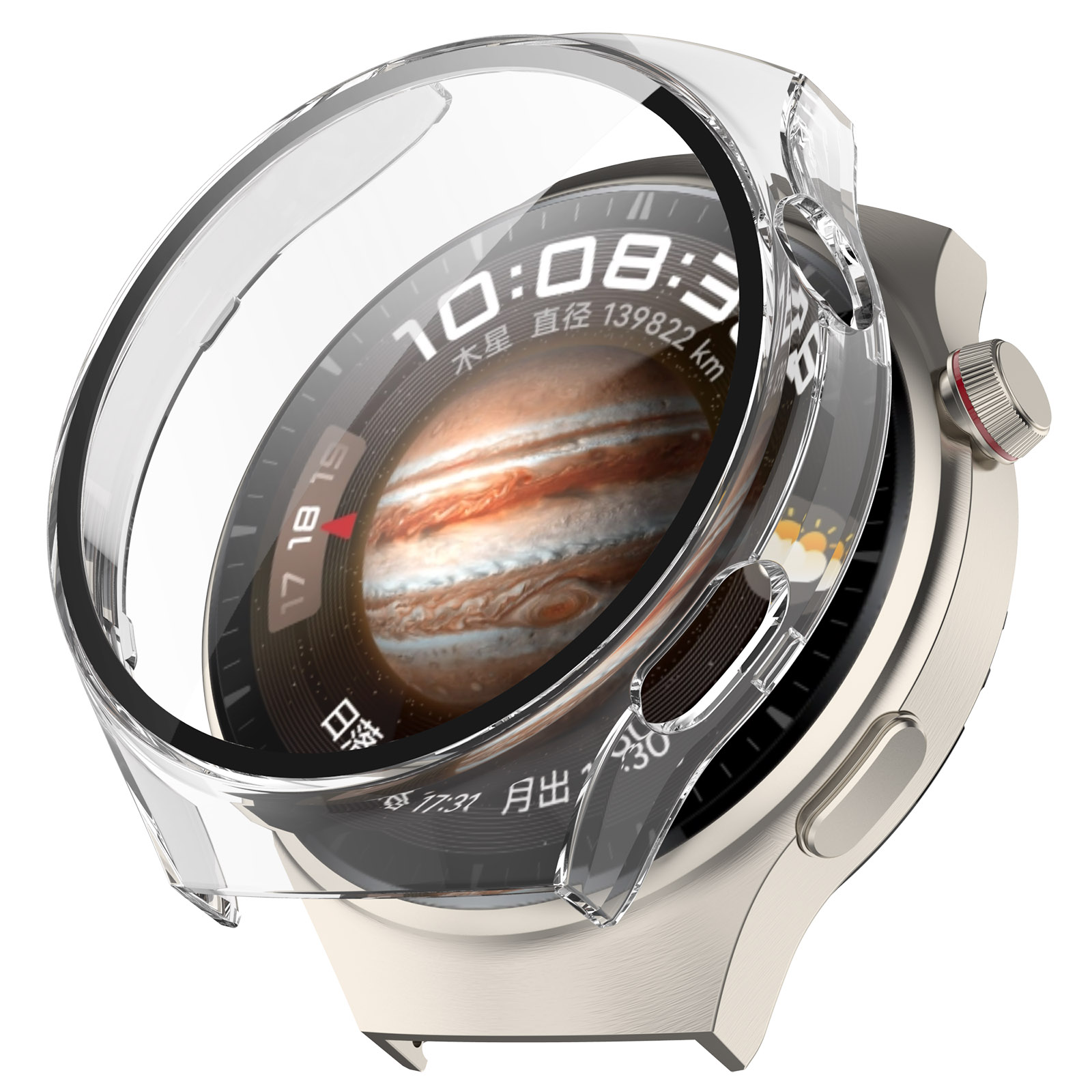 

Защитное стекло для Huawei Watch 4 Pro, прозрачное, Прозрачный, Huawei Watch 4 Pro