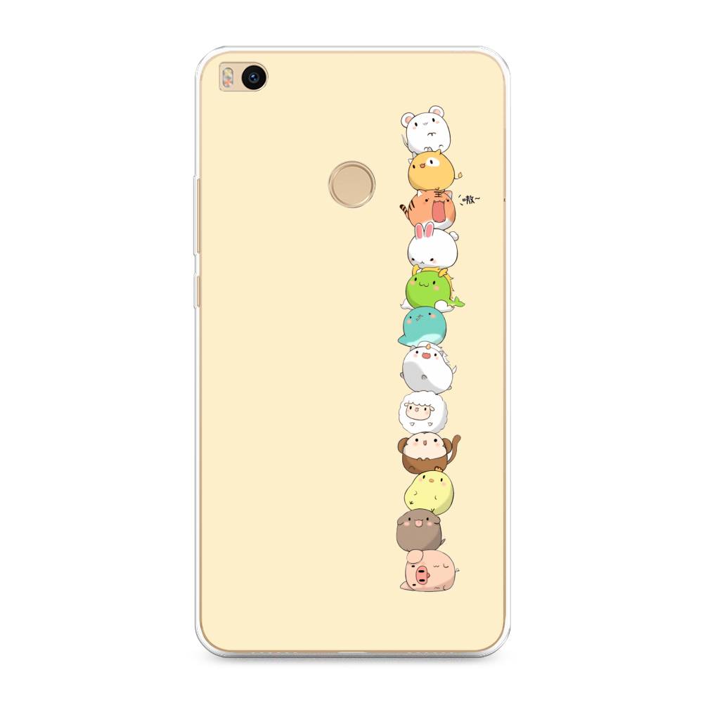 

Чехол Awog на Xiaomi Mi Max 2 "Питомцы Чиби", Разноцветный, 32150-2