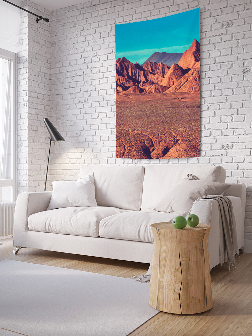 

Вертикальное фотопанно на стену JoyArty Точка между гор 100x150 см, Точка между гор