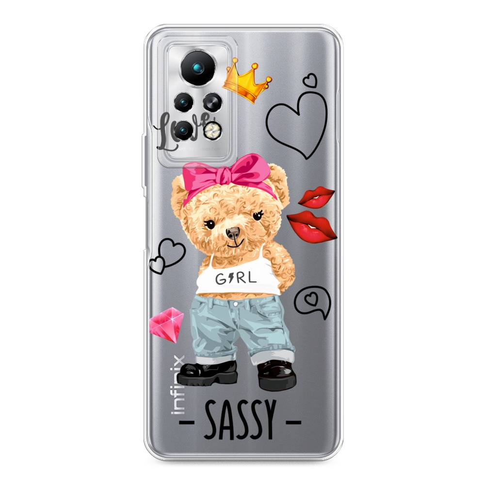 

Чехол для Infinix Note 11 Pro "Sugar Mommy", Голубой;белый;розовый, 3100550-6