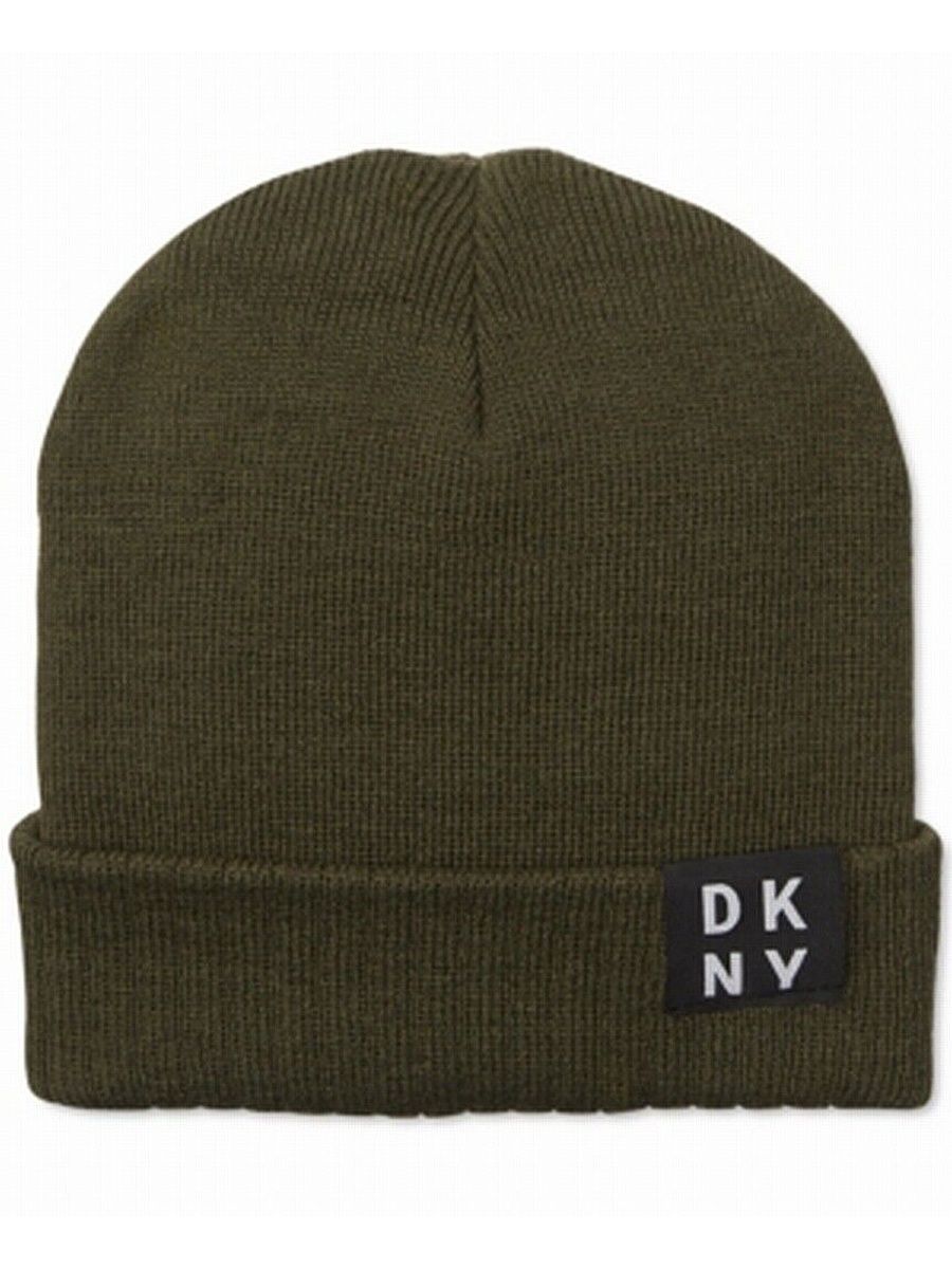 

Шапка бини унисекс DKNY 43JH901375 зеленая, р, Зеленый, 43JH901375