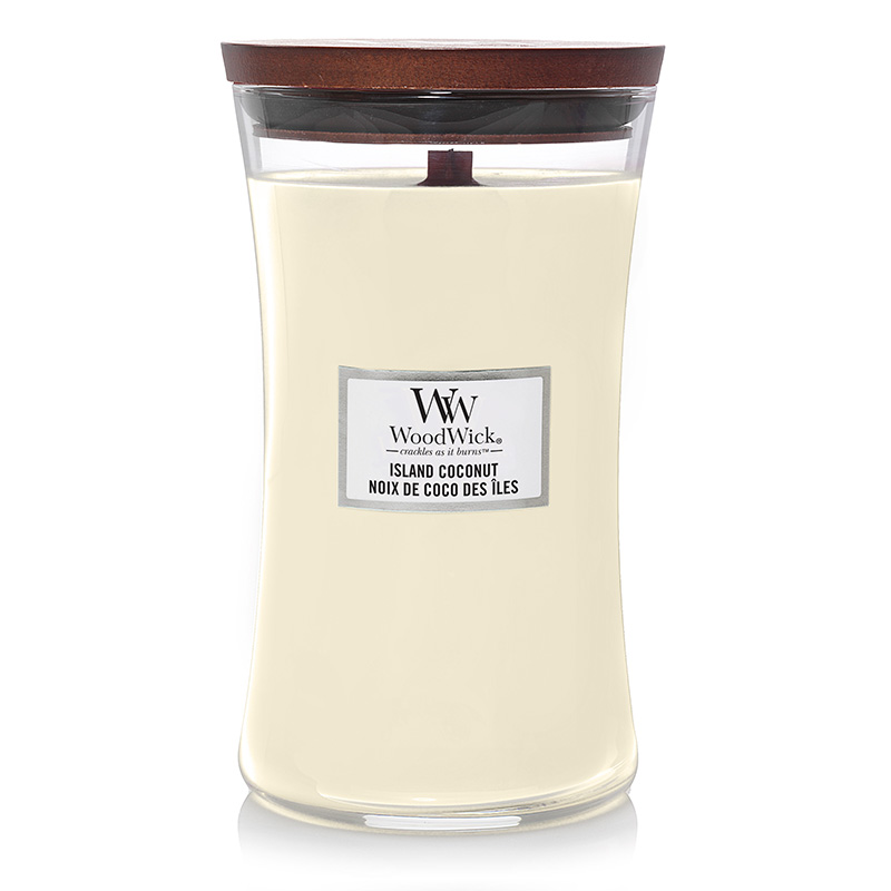 фото Свеча большая woodwick кокосовый остров