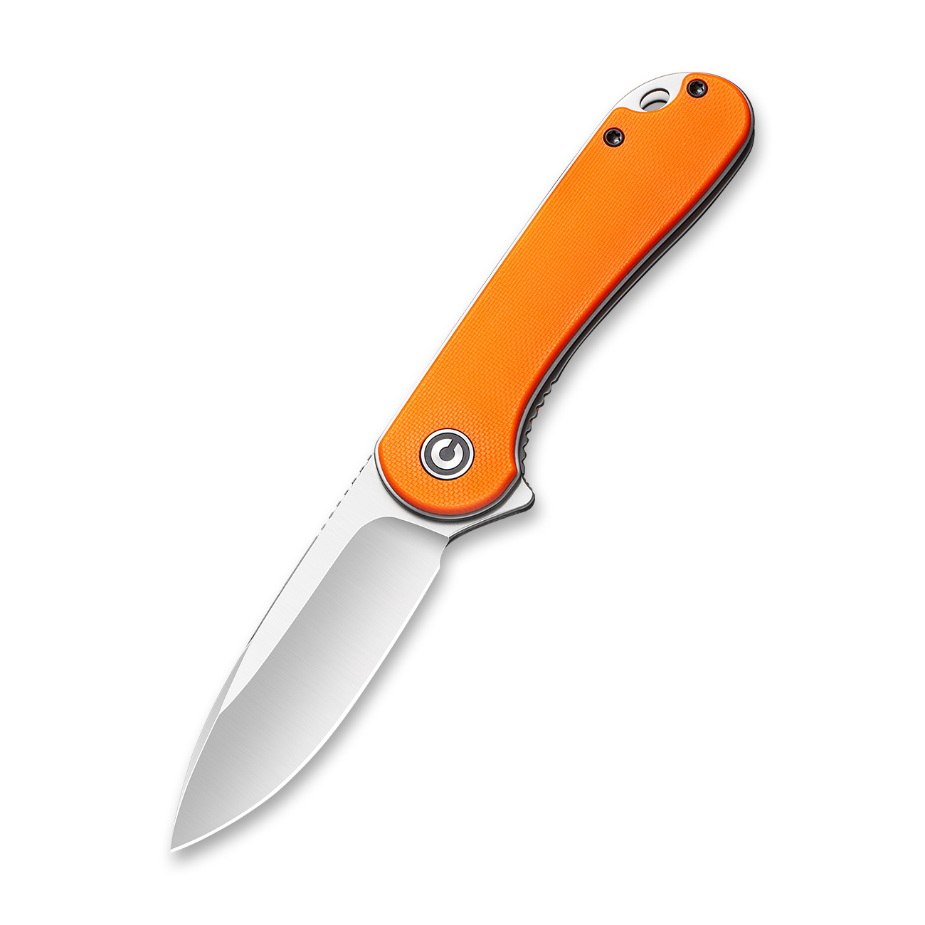 Складной туристический нож CIVIVI Elementum D2 Steel Satin Finished Handle G10 Orange