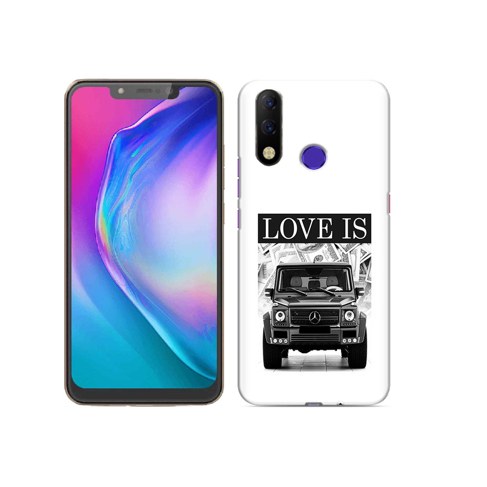 

Чехол MyPads Tocco для Tecno Spark 3 Pro гелик, Прозрачный, Tocco