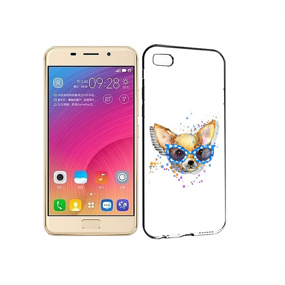 

Чехол MyPads Tocco для Asus ZenFone 3S Max чихуа-хуа в очках, Прозрачный, Tocco