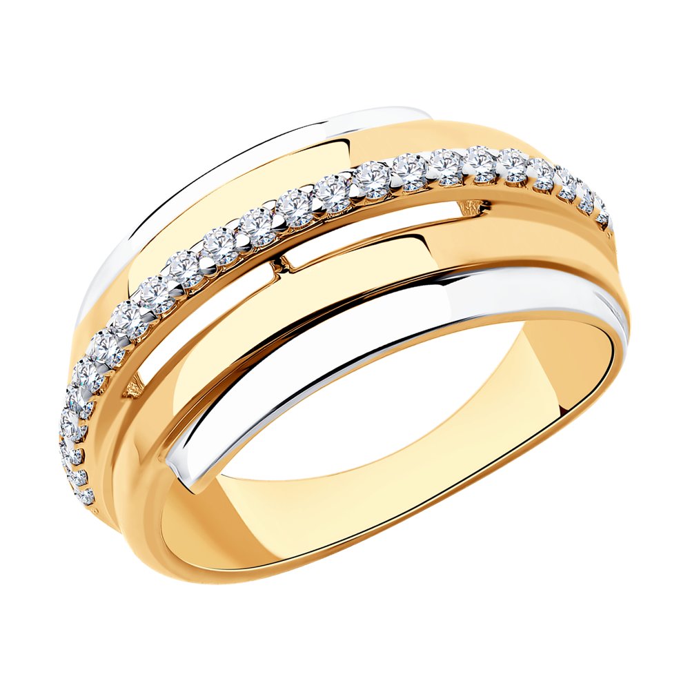

Кольцо из серебра р. 19 Diamant 93-110-00426-1, фианит, 93-110-00426-1