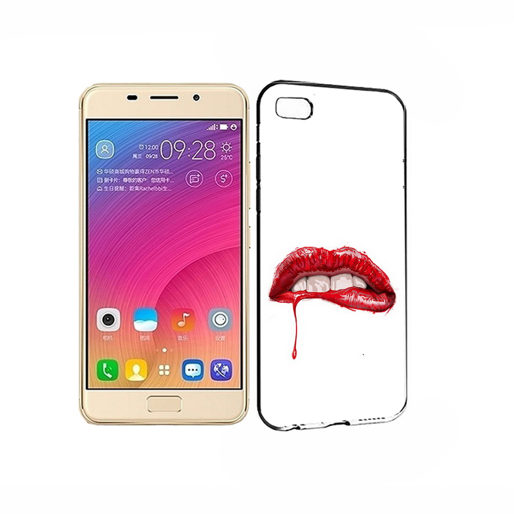 

Чехол MyPads Tocco для Asus ZenFone 3S Max яркие красные губы, Прозрачный, Tocco