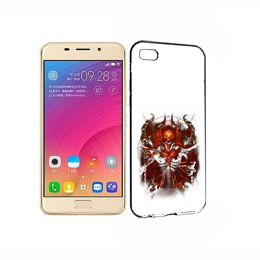 

Чехол MyPads Tocco для Asus ZenFone 3S Max яркий демон, Прозрачный, Tocco