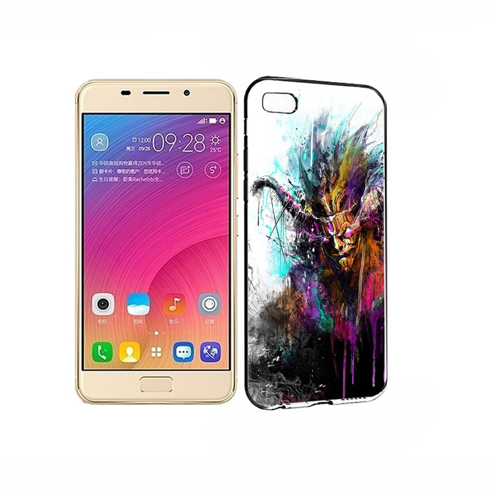 

Чехол MyPads Tocco для Asus ZenFone 3S Max яркий дьявол, Прозрачный, Tocco