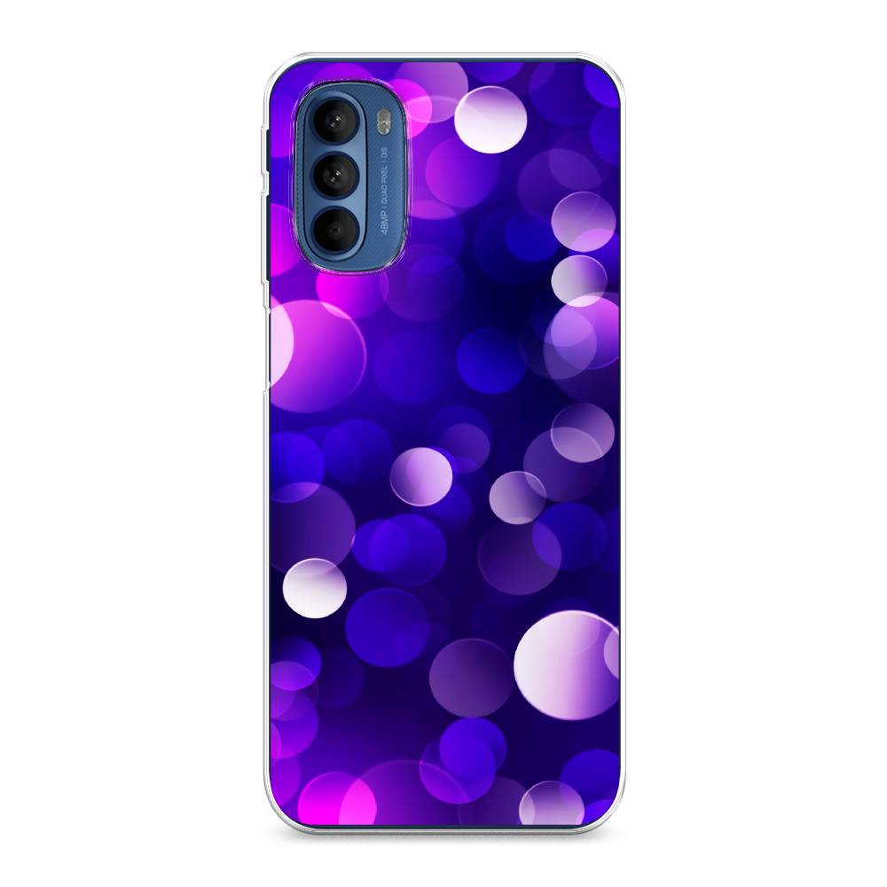 

Чехол на Motorola Moto G31 "Абстракция 27", Фиолетовый, 242550-3
