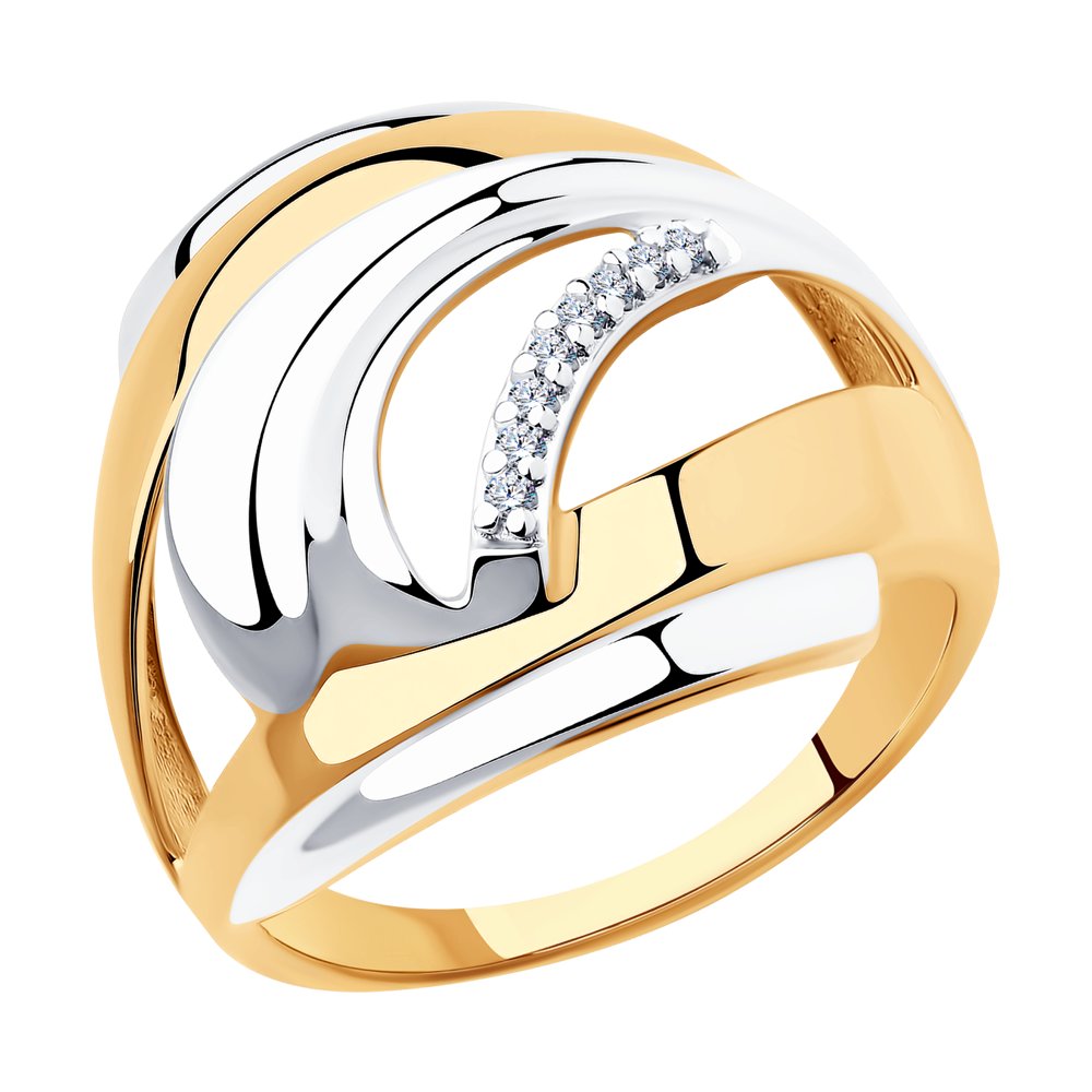 

Кольцо из серебра р. 19,5 Diamant 93-110-00427-1, фианит, 93-110-00427-1