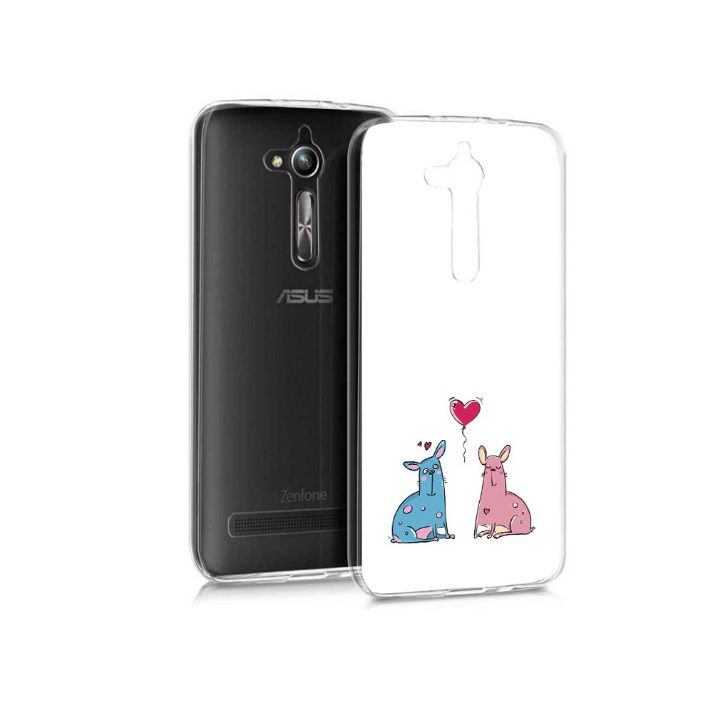 

Чехол MyPads Tocco для Asus ZenFone Go (ZB500KL) Лама любовь, Прозрачный, Tocco