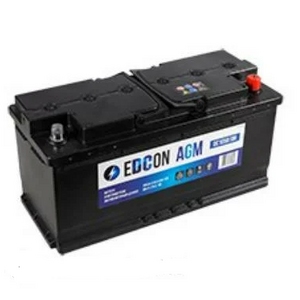 

Аккумулятор Edcon DC105910R AGM 105 Ач 910А обр. пол.