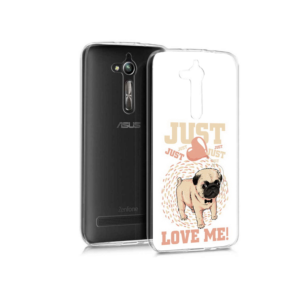 

Чехол MyPads Tocco для Asus ZenFone Go (ZB500KL) Люби меня, Прозрачный, Tocco