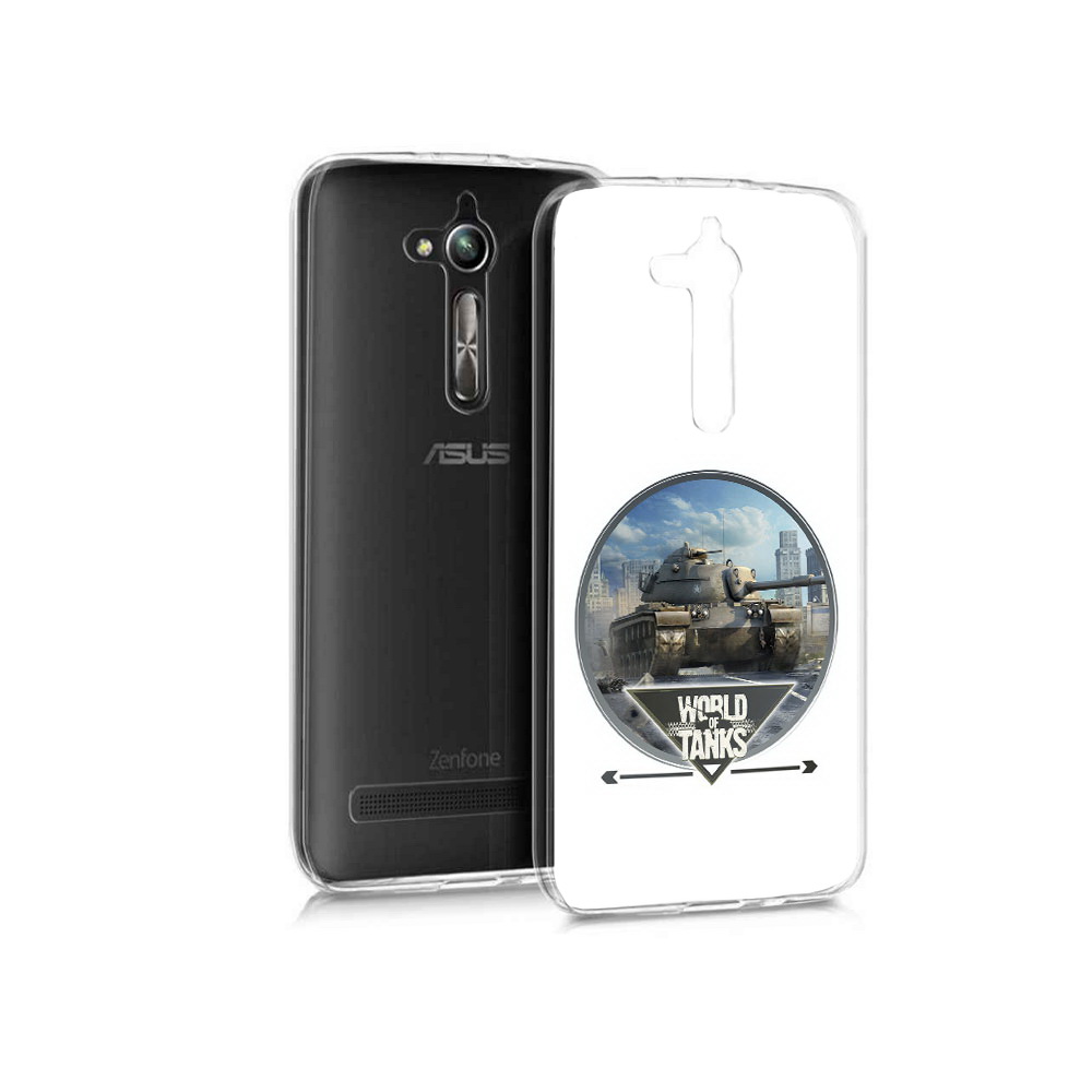 

Чехол MyPads Tocco для Asus ZenFone Go (ZB500KL) Мир танков, Прозрачный, Tocco