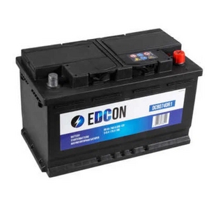 

Аккумулятор Edcon DC80740R1 80 Ач 740А обр. пол.