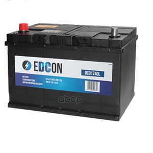

Аккумулятор Edcon DC91740L 91 Ач 740А прям. пол. (D31R)