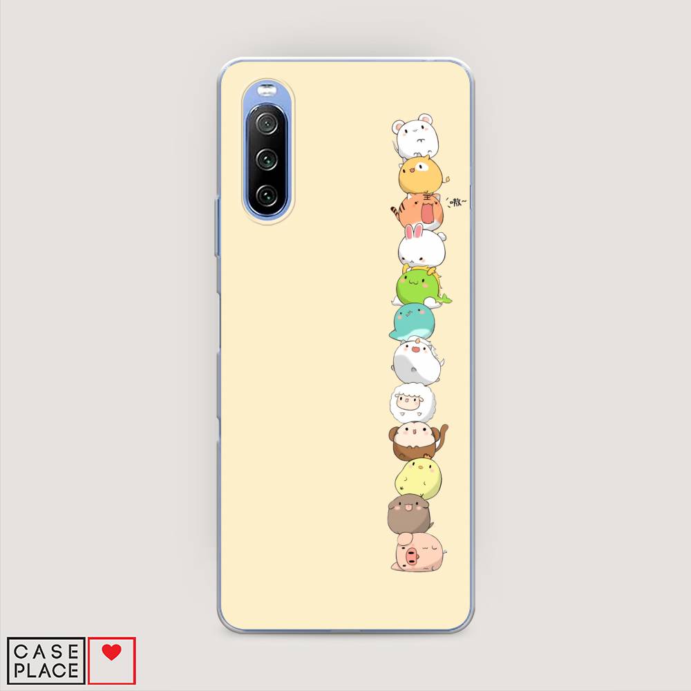

Чехол Awog на Sony Xperia 10 III "Питомцы Чиби", Разноцветный, 54950-2