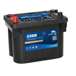 

Аккумулятор Exide Power PRO EJ050C 50 Ач 800А