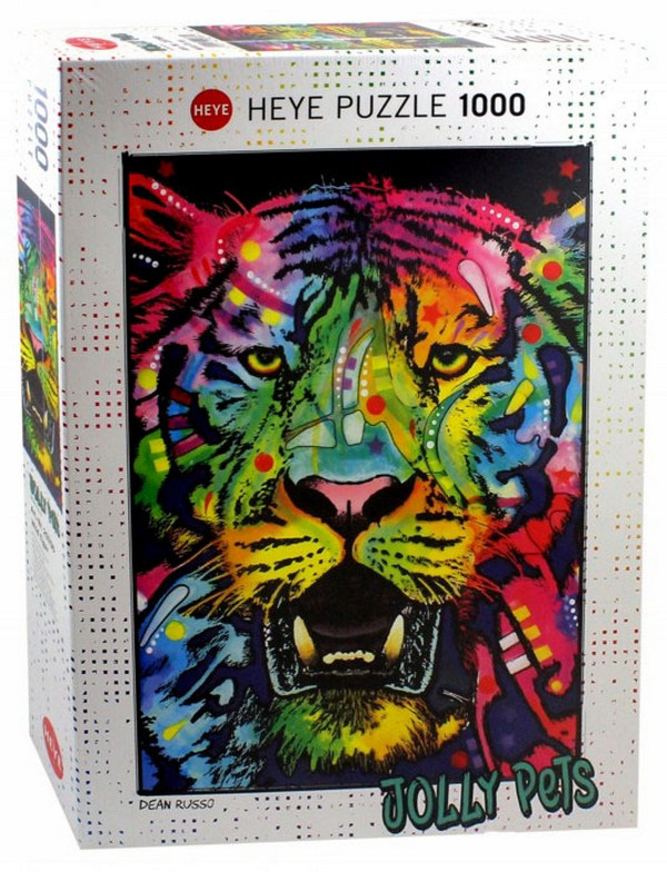 

Пазл Heye Puzzle Не шутите с тигром (1000 элементов)