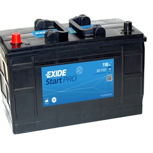

Аккумулятор Exide Start PRO EG1101 110 Ач 750А прям. пол.
