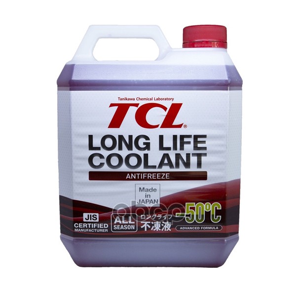 Антифриз Tcl Llc -50c Красный, 4 Л TCL арт. LLC01212