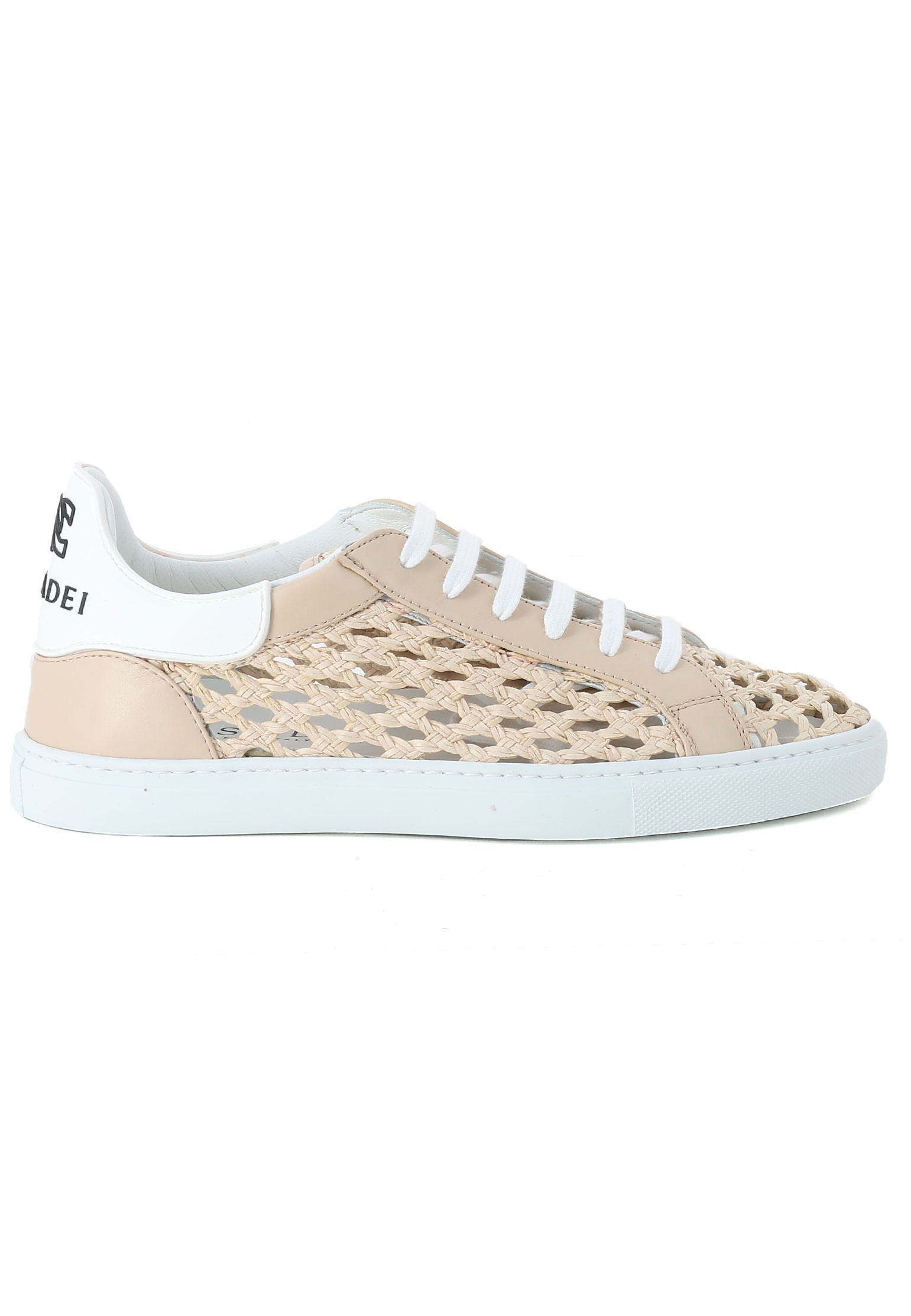 

Кеды женские Casadei 124364-124365 бежевые 37 EU, Бежевый, 124364-124365