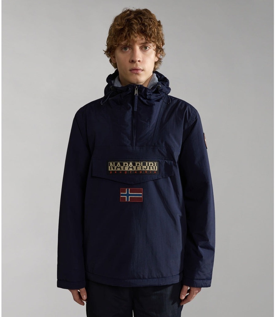 

Куртка мужская Napapijri RAINFOREST WINTER 3 176 BLU MARINE синяя S, Синий, RAINFOREST WINTER 3 176 BLU MARINE