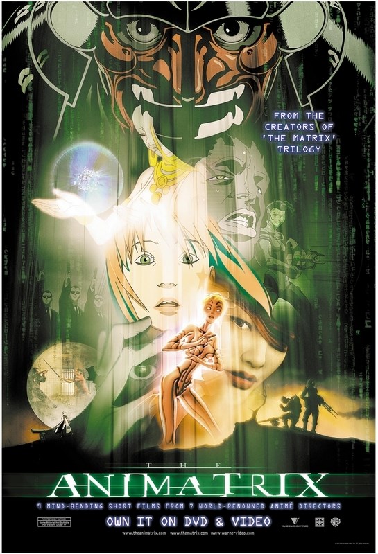 

Постер к аниме "Аниматрица" (The Animatrix) 50x70 см