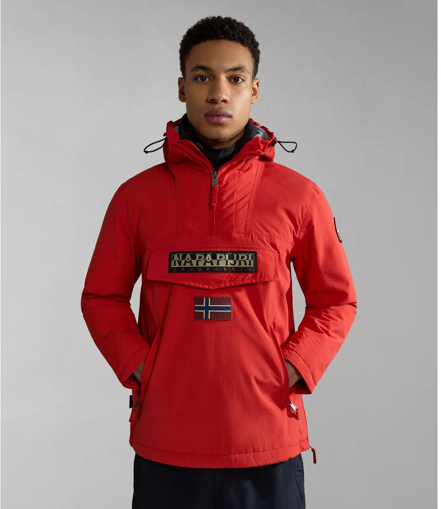 

Куртка мужская Napapijri RAINFOREST POCKET 2 RR9 RED POPPY красная S, Красный, RAINFOREST POCKET 2 RR9 RED POPPY