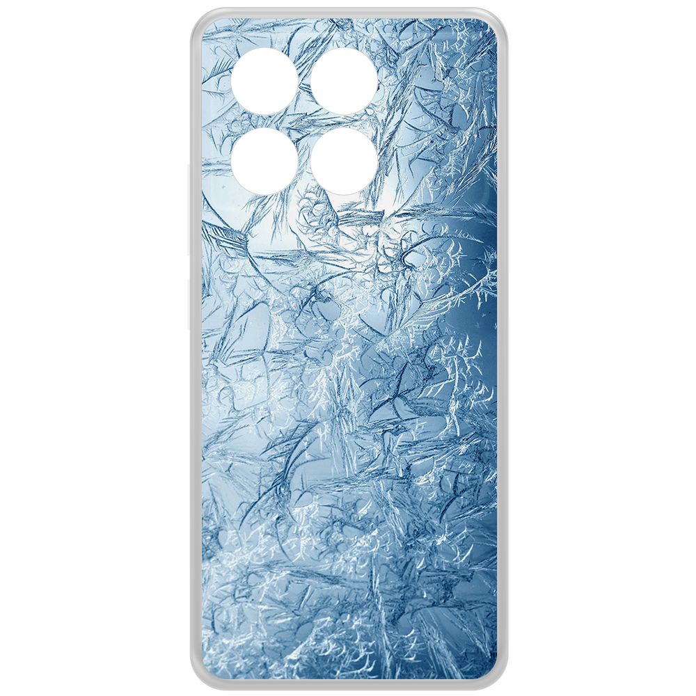 

Чехол-накладка Krutoff Clear Case Лед для Xiaomi Poco X6 Pro, Прозрачный