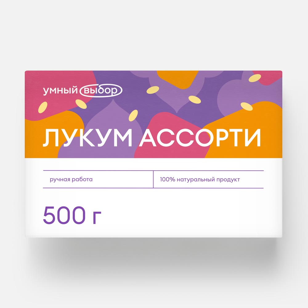 

Лукум Умный выбор ассорти, 500 г