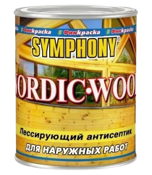 фото Антисептик симфония нордик вуд 0,9 л symphony