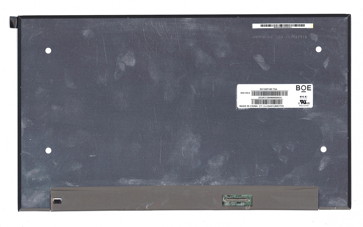 

Матрица OEM для ноутбука NV156FHM-T0A (100180948V), совместимая с p/n: NV156FHM-T0A