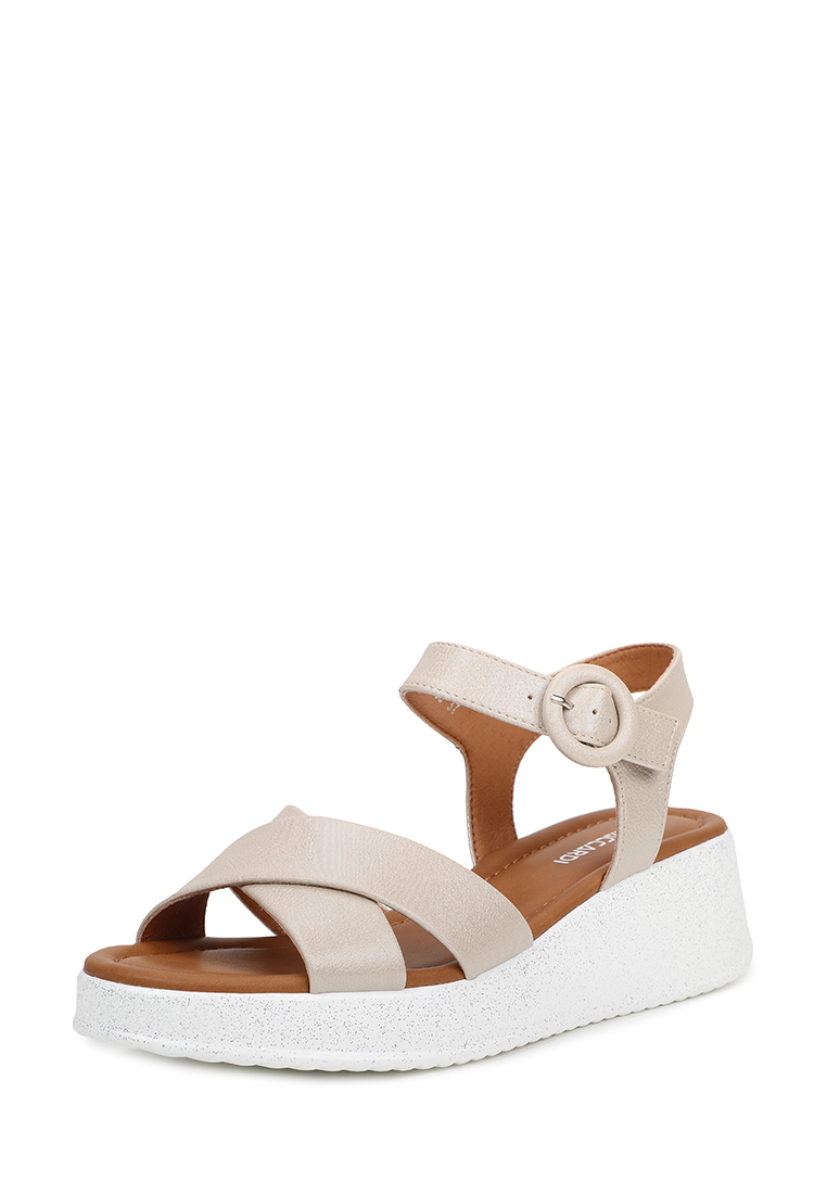 

Босоножки женские T.Taccardi 211049 золотистые 37 RU, Золотистый, 211049