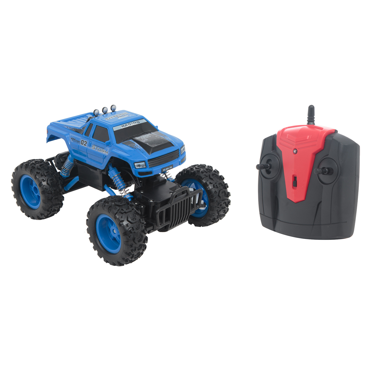 

Машина на радиоуправлении Maxi Car Off-Road, 1:24, синий